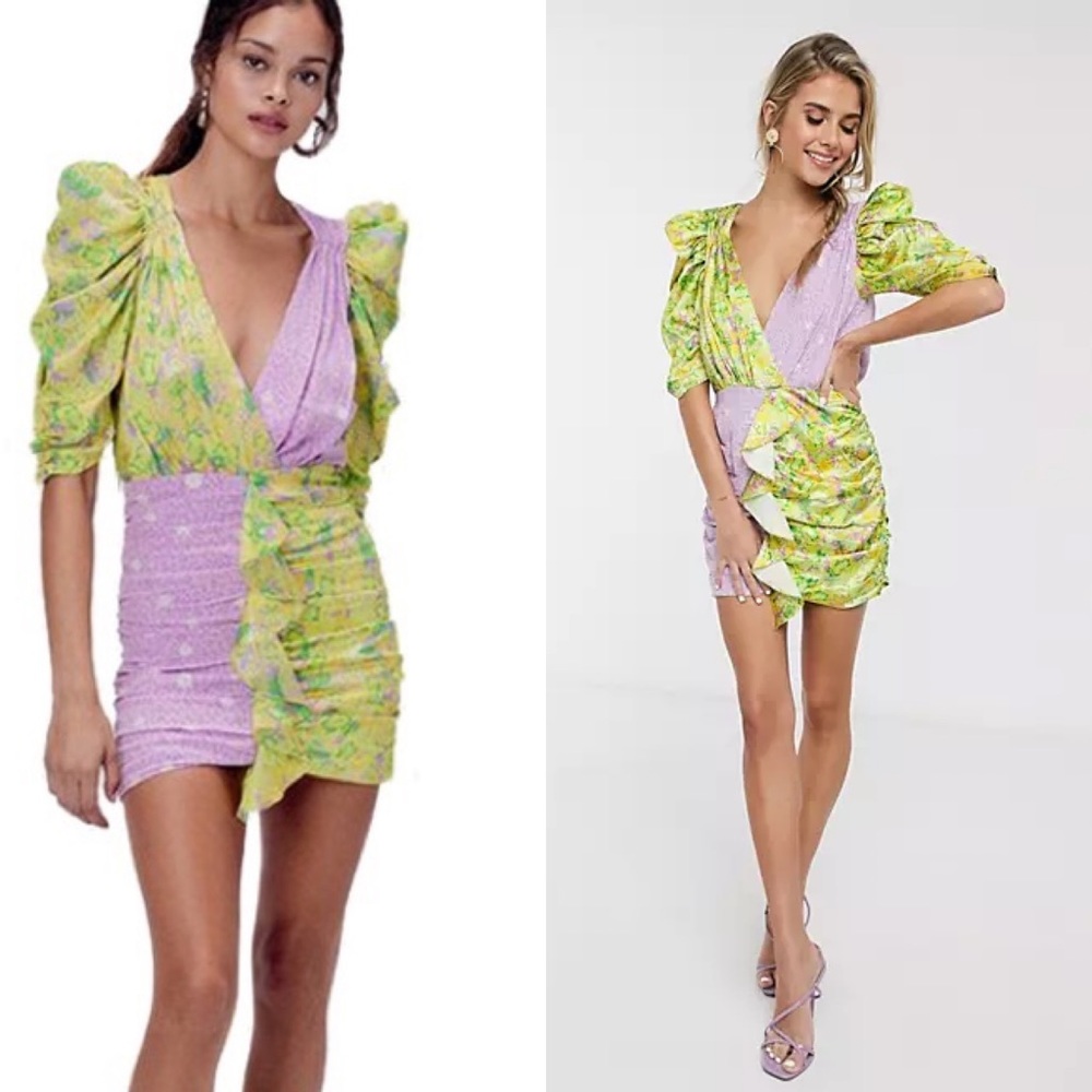 For Love And Lemons Dubois Mini Dress